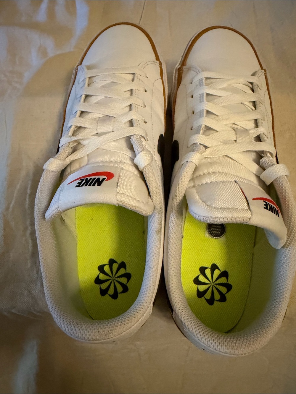 Nike Court Legacy Next Nature White Desert Ochre Sneakers Women’s 11 - Picture 4 of 10